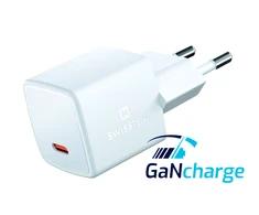 Įkroviklis Swissten Gan mini kelioninis įkroviklis USB-C 25W Power Delivery