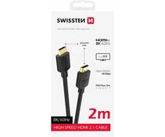Swissten HDMI į HDMI 8K kabelis 2m