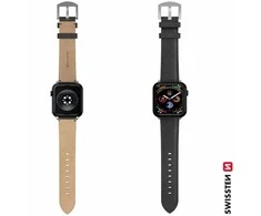 SWISSTEN Odinis dirželis, skirtas Apple Watch 4