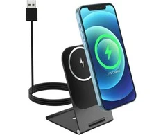 Įkroviklis Swissten belaidis įkroviklis itin plonas (suderinamas su „Magsafe“)