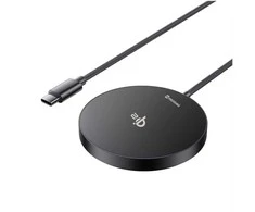 „Swissten MagPuck Qi2“ belaidis įkroviklis, 1,5 m (suderinamas su „MagSafe“)