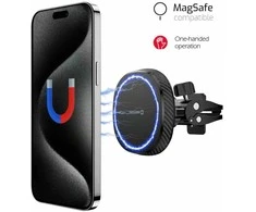 „Swissten MagStick“ kompaktiškas magnetinis automobilio laikiklis (suderinamas su „MagSafe“)