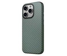 SWISSTEN MagStick SHELL dėklas Apple iPhone 16 Pro žalias