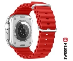 Swissten Marine silikoninė apyrankė, skirta Apple Watch 42/44/45/49 mm