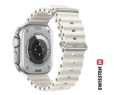 Swissten Marine silikoninė apyrankė, skirta Apple Watch 42/44/45/49 mm
