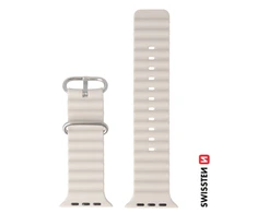 Swissten Marine silikoninė apyrankė, skirta Apple Watch 42/44/45/49 mm