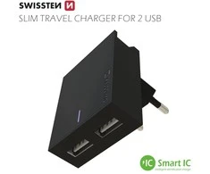 Swissten įkroviklis 2x USB-A 3 A (22046000)
