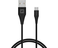 Kabelis USB Swissten USB-A - microUSB 1.5 m Juodas (71504301)