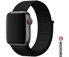 Swissten nailono apyrankė, skirta Apple Watch 42 / 44 / 45 / 49 mm