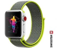 Swissten nailono apyrankė, skirta Apple Watch 42 / 44 / 45 / 49 mm