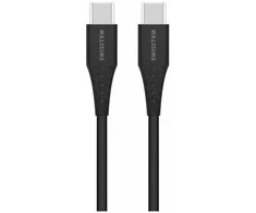 Swissten PD 5A 100 W USB-C duomenų ir įkrovimo laidas 2,5 m