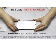 SWISSTEN RAPTOR DIAMOND ULTRA CLEAR 3D grūdintas stiklas skirtas OUKITEL WP12 PRO juoda