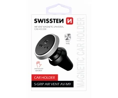Swissten S-Grip AV-M9 universalus automobilio oro ventiliacijos laikiklis, skirtas įrenginiams