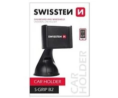 Swissten S-GRIP B2 Premium Universal Window Holder Juodas