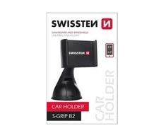 Swissten S-GRIP B2 Premium Universal Window Holder Juodas