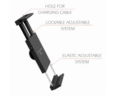 Swissten S-Grip T1-CD1 universalus automobilinis CD / radijo laikiklis planšetiniams kompiuteriams / telefonams / GPS