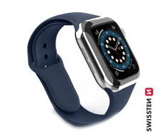 Išmaniojo laikrodžio Apple 1/2/3/4/5/6/SE silikoninis dirželis, Mėlynos spalvos, 38/40mm