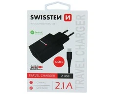 Swissten įkroviklis 2x USB-A 2.1 A (22054000)