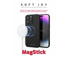 „Swissten Soft Joy“ dėklas „MagStick“, skirtas „Apple iPhone 17 Pro“
