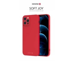 Swissten Soft Joy Silikoninis dėklas for Samsung Galaxy A34 5G Raudona