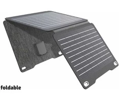 „Swissten“ sulankstoma saulės baterija USB-C / USB 22W