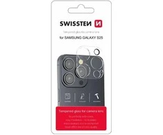 „Swissten“ grūdintas stiklas „Samsung Galaxy S25 5G“ kameros objektyvui