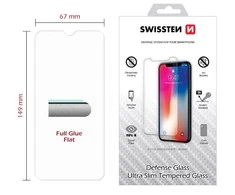„Swissten Ultra Slim“ grūdinto stiklo „Premium 9H“ ekrano apsauga „Huawei Y6p“