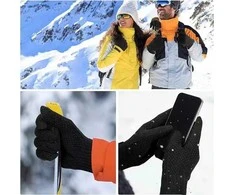 SWISSTEN WINTER SMARTPHONE GOVES Moteriškos juodos