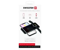 Įkroviklis Swissten Swissten 2w1 Juoda