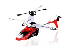 SYMA S5 Helicopter with gyro stabilizer / LED / Raudona