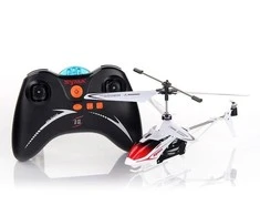 SYMA S5 Helicopter with gyro stabilizer / LED / Raudona