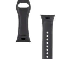 Tactical 844 silikoninė apyrankė skirta Redmi Watch 3 juodos spalvos