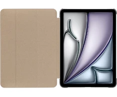 Tactical Book Tri Fold dėklas skirtas Apple iPad iPad Air 11 2024/Air 5 2022/Air 4 2020 juodos spalvos