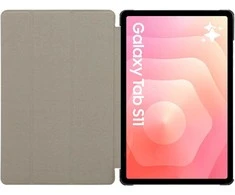 Tactical Book Tri Fold dėklas skirtas Samsung Galaxy TAB S11 Juodas