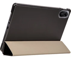 Tactical Book Tri Fold dėklas skirtas Xiaomi Redmi Pad 2 juodos spalvos