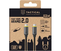 „Tactical Fast Rope Aramid 2.0“ virvė su USB-C/USB-C laidu, 1 m