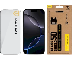 Tactical Apsauginis stiklas Shield 5D skirtas Apple iPhone 17 Air juodos spalvos