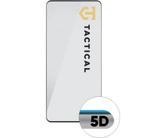 Tactical apsauginis stiklas Shield 5D skirtas Motorola Edge 50 Fusion su juodos spalvos krašteliu