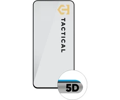 Tactical Apsauginis stiklas Shield 5D skirtas Samsung Galaxy S24 FE su juodos spalvos krašteliu