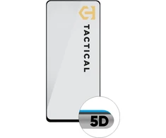 Tactical apsauginis stiklas Shield 5D skirtas Samsung Galaxy Xcover 7 su juodos spalvos krašteliu