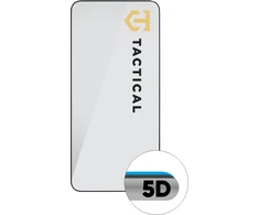 Tactical apsauginis stiklas Shield 5D skirtas Samsung Galaxy S24 su juodos spalvos krašteliu