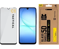 Tactical Apsauginis stiklas Shield 5D skirtas Samsung Galaxy A17 4G/5G juodos spalvos