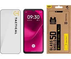Tactical Apsauginis stiklas Shield 5D skirtas T-Mobile T Phone 3 juodos spalvos