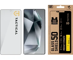 Tactical Apsauginis stiklas Shield Privacy Stealth 5D skirtas Samsung Galaxy S26 Ultra Juodas