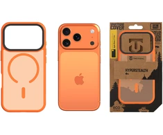 Tactical MagForce Hyperstealth dėklas skirtas Apple iPhone 17 Pro Agent oranžinės spalvos
