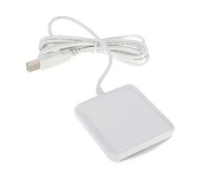 DNI ID kortelių skaitytuvas PC / SC / CCID ISO7816 USB (+SIM) Balts