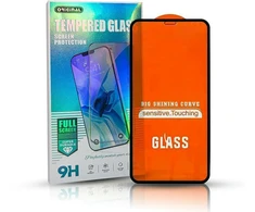 Timy Original Full Face / Full Glue Tempered Glass with Frame Apple iPhone 13 Pro Max Juodas