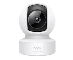 TP-Link kamera Tapo C222 su Wi-Fi, vidine panoramine/pakreipimo funkcija, 2K vaizdo stebėjimo sistema, 360 laipsnių, Baltas EU