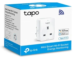 TP-LINK | Mini Smart Wi-Fi Socket | Tapo P110 | Baltas