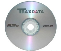 Traxdata Blank CD-R 700MB 1x-52x Papildoma apsauga / Single Wrap Slim
